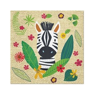 Obrazek Serwetki Zebra 33x33cm 20szt