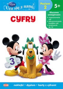 Picture of Disney Ucz się z nami Cyfry Poziom 2 UDB-3 Klub Przyjaciół Myszki Miki 5+
