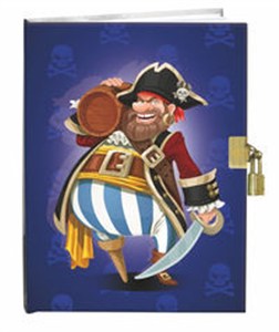 Picture of Pamiętnik z kłódką 13x18cm Pirat