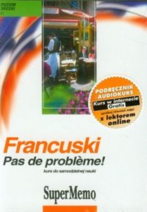 Picture of Francuski Pas de probleme Poziom średni Kurs do samodzielnej nauki