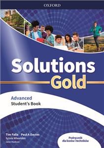 Obrazek Solutions Gold Advanced Student's Book Liceum technikum