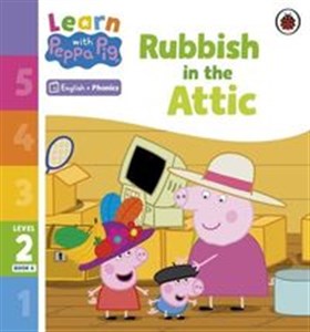 Picture of Learn with Peppa Phonics Level 2 Book 6 - Rubbish in the Attic Phonics Reader