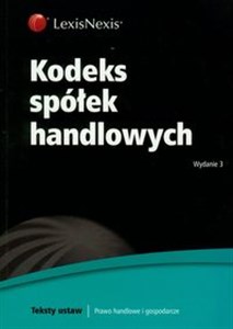 Obrazek Kodeks spółek handlowych