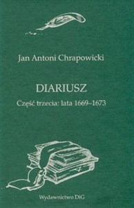 Picture of Diariusz. Część trzecia: lata 1669-1673