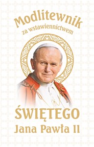 Picture of Modlitewnik za wstawiennictwem Świętego Jana Pawła II Wersja Biała Komunijna