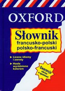 Picture of Słownik francusko-polski polsko-francuski