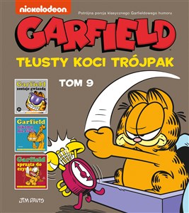 Obrazek Garfield Tłusty koci trójpak Tom 9