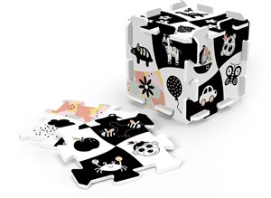 Picture of Puzzlopianka Układanka Bobaski i Miś kontrastowe