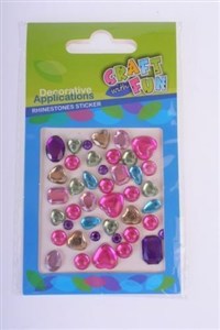 Picture of Ozdoba dekoracyjne krysztalki samoprzylepne mix