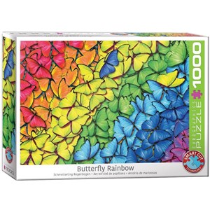 Picture of Puzzle 1000 Tęcza pełna motyli