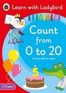 Obrazek Count from 0 to 20: A Learn with Ladybird Activity Book 3-5 years