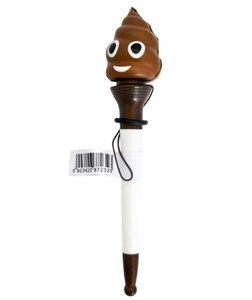 Obrazek Długopis wyskakujący - kupa emoji MIX