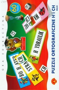 Picture of Puzzle ortograficzne h i ch maxi