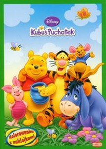 Picture of Kubuś Puchatek Kolorowanka z naklejkami NA-3