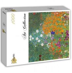 Picture of Puzzle 1000 Kwiaty w ogrodzie, Gustav Klimt