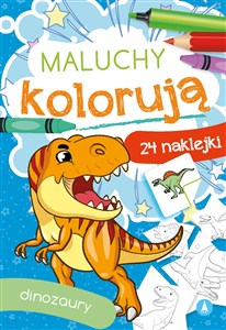 Obrazek Dinozaury. Maluchy kolorują