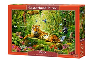 Obrazek Puzzle 500 His Majesty, the Tiger
