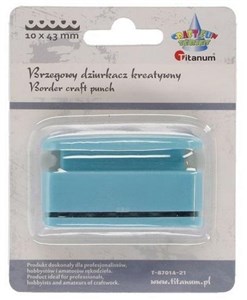 Obrazek Dziurkacz z motywem Falbanka serca 10x43mm