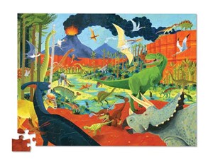 Obrazek Puzzle Dinozaury 100