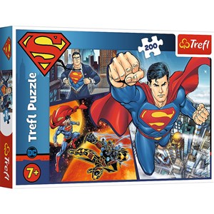 Obrazek Puzzle 200 Superman Bohater 13266