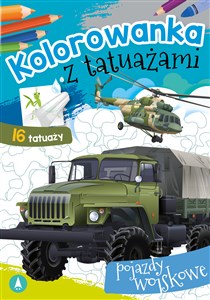 Picture of Kolorowanka z tatuażami Pojazdy wojskowe