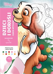 Picture of Art therapy Kolorowanka antystresowa Disney Dzieci i dorośli. Iluzje optyczne. Zagadkowe rysunki