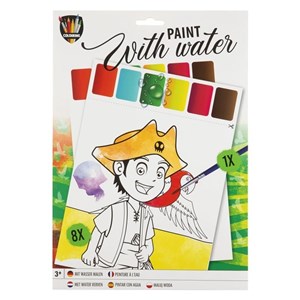 Picture of Kolorowanie wodne A4 Pirat