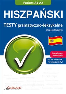 Picture of Hiszpański Testy gramatyczno leksykalne Poziom A1-A2, dla początkujących