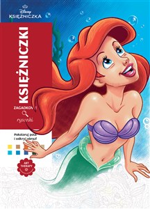 Obrazek Art therapy. Kolorowanka antystresowa. Disney Księżniczki. Zagadkowe rysunki