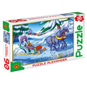 Obrazek Puzzle 90 Królowa Śniegu