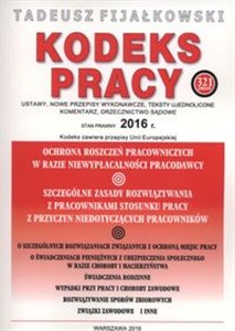 Obrazek Kodeks pracy 2016