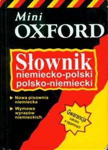 Picture of Słownik niemiecko-polski polsko -niemiecki Mini