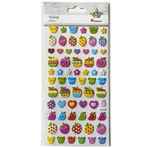 Picture of Naklejki wypukłe mix 65szt