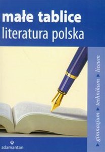 Obrazek Małe tablice Literatura polska Gimnazjum, technikum, liceum