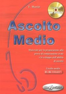 Picture of Ascolto Medio podręcznik B1-B2 + CD