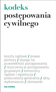 Picture of Kodeks postępowania cywilnego