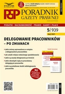 Obrazek Delegowanie pracowników - po zmianach Poradnik Gazety Prawnej 5/2021