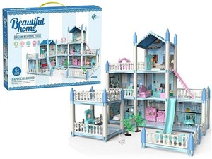 Obrazek Domek dla lalek z meblami