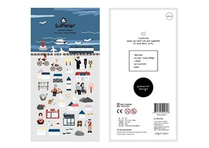 Picture of Naklejki ozdobne Na plaży Suatelier