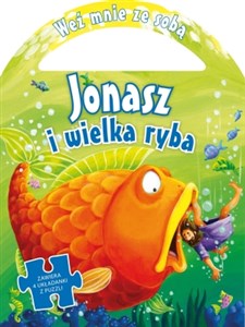 Picture of Jonasz i wielka ryba Zawiera 4 układanki z puzzli