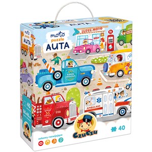 Picture of CzuCzu Moto puzzle Auta 3+