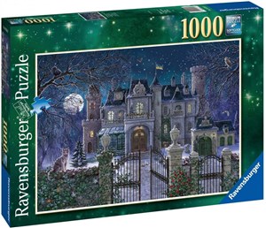 Obrazek Puzzle 2D 1000 Świąteczna posiadłość 16533