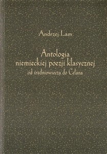 Picture of Antologia niemieckiej poezji klasycznej od...