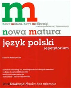 Picture of Nowa matura Język polski Repetytorium Poziom podstawowy i rozszerzony