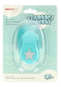 Picture of Dziurkacz ozdobny - Gwiazda 2,5cm MIX