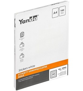Picture of Etykiety samoprzylepne NO.Y003 YANDA