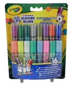 Picture of Mini kleje brokatowe 16 sztuk