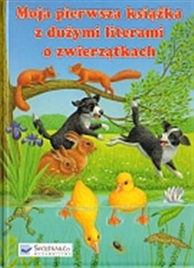 Obrazek Moja pierwsza książka z dużymi literami o zwierzątkach
