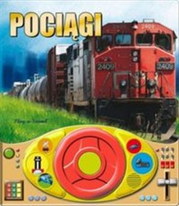 Picture of Pociągi + kierownica książeczka dźwiękowa