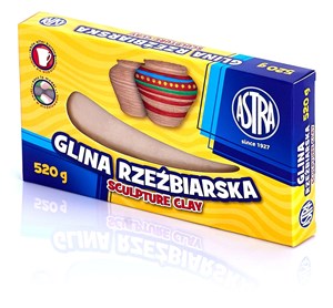 Obrazek Glina rzeźbiarska Astra 520g